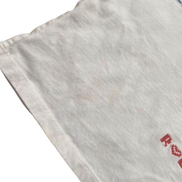 Ralph Lauren Purple Label White Polo Bear Cotton Embroidered Tee in Size 24M - Picture 8 of 10